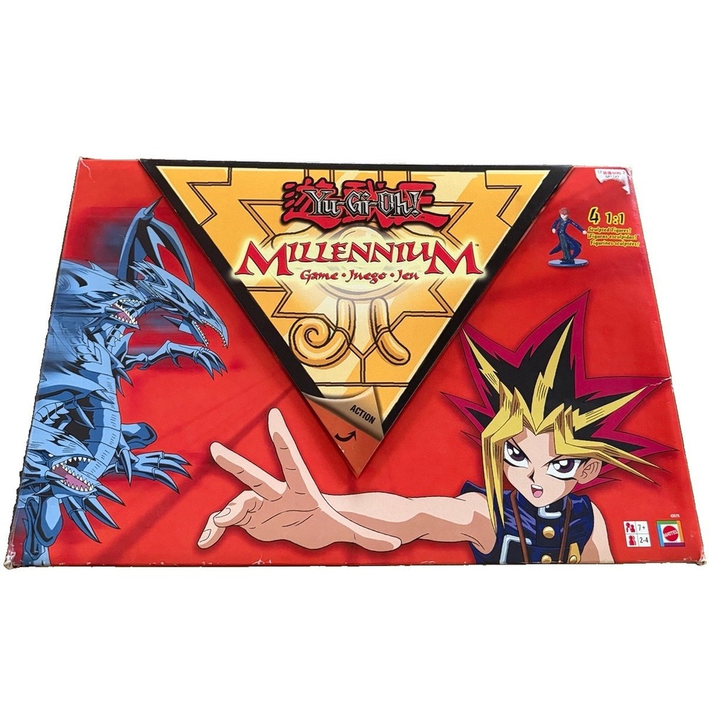 YU-GI-OH Millennium Board Game VTG 2002 EUC 2 To 4 Players